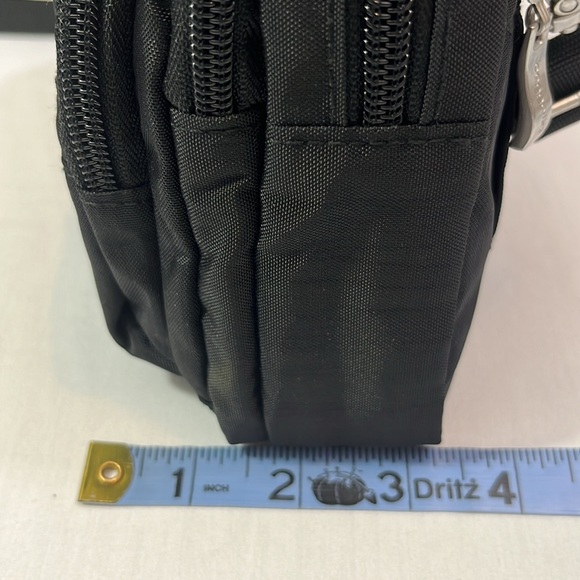 Bagagllini Triple Zip Bagg - Crossbody Belt Black - Like New - Picture 15 of 16